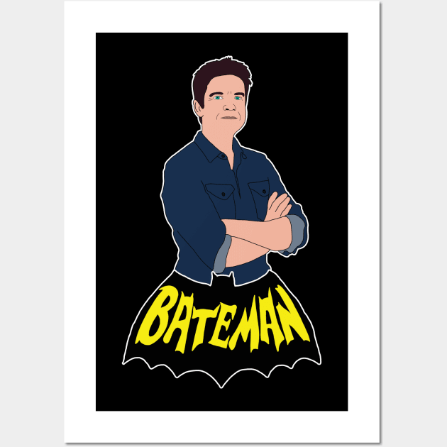 Bateman Wall Art by deadEYEZ